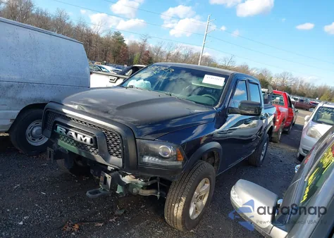 2020 Ram 1500 Classic Warlock 4X4 5'7 Box from USA, damaged, VIN 1C6RR7LT2LS104288